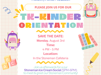 TK-Kinder Orientation Flyer English